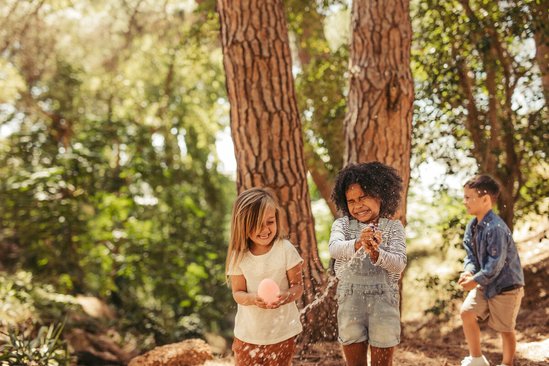 Wasserspiele für Kinder