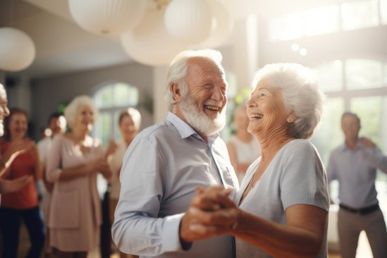 Ehepaar zur goldenen Hochzeit