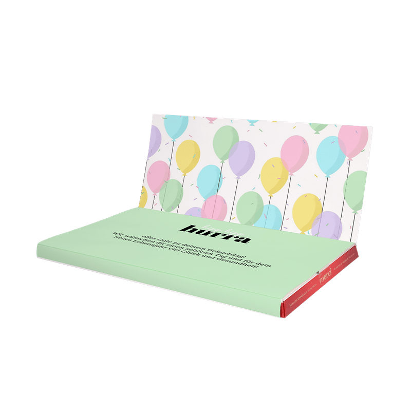 Personalisierte Merci Schokolade 400g