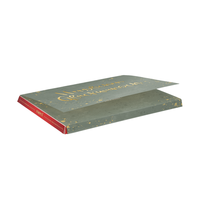 Personalisierte Merci Schokolade 250g