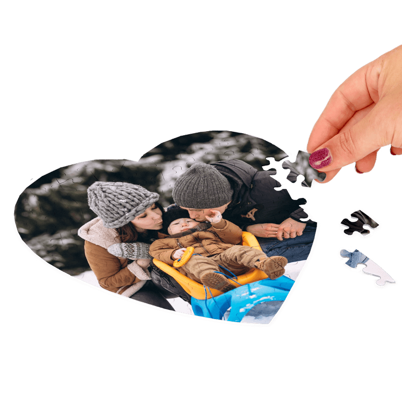 Fotopuzzle (Herzform)