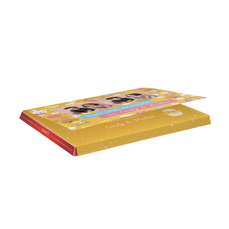 Personalisierte Merci Ostern 250g