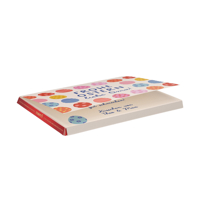 Personalisierte Merci Ostern 250g