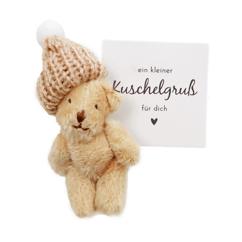 Bärchen in Schachtel “Kuschelgruß”