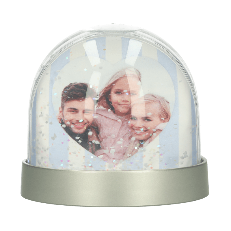 Schneekugel mit Foto