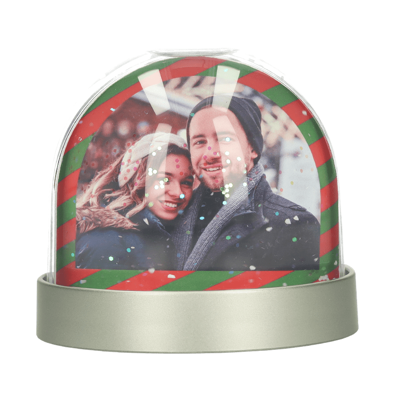 Schneekugel mit Foto