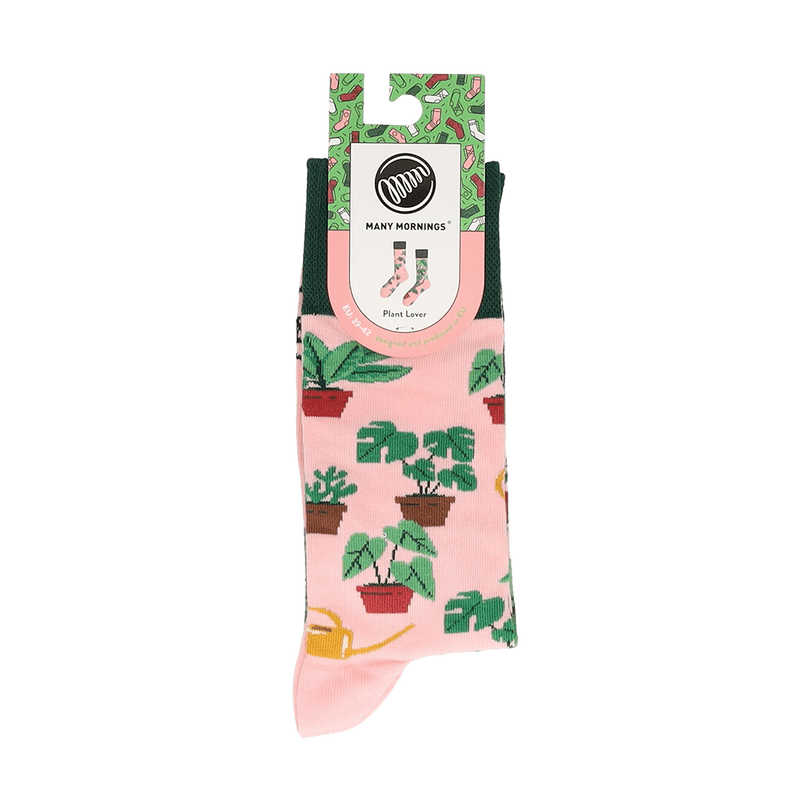 Damensocken Pflanzenmotiv (39-42)