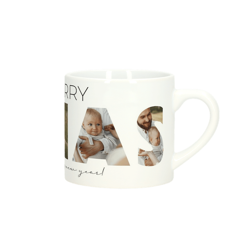 Personalisierte Kaffeetasse Weihnachten