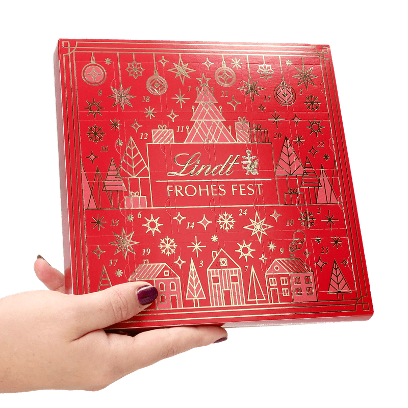 Mini-Tisch-Adventskalender Lindt