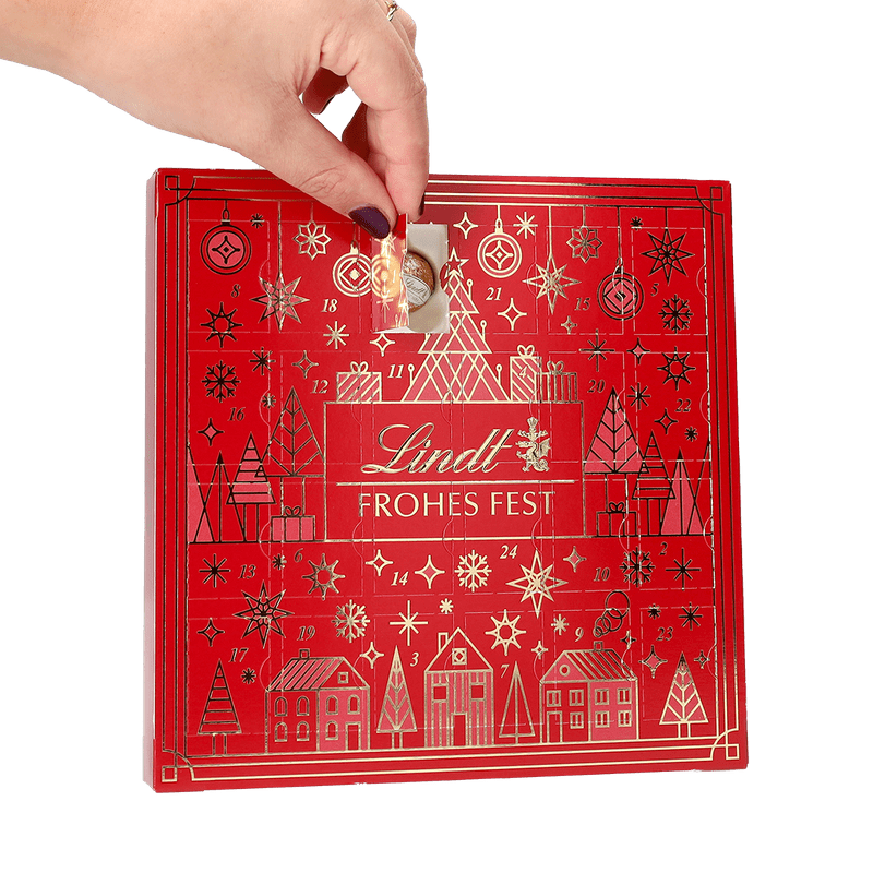 Mini-Tisch-Adventskalender Lindt