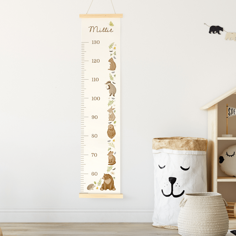 Personalisierte Messlatte Kinder