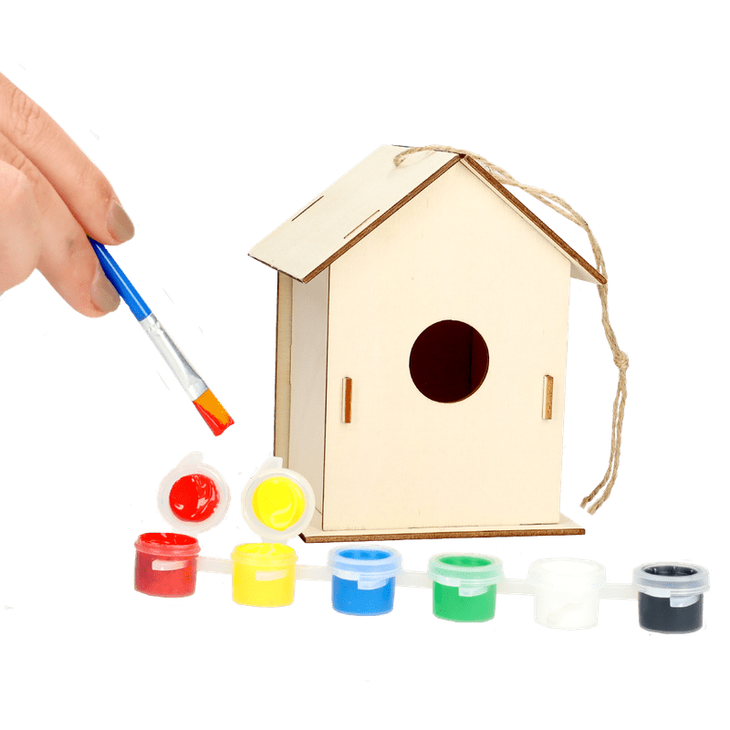 Vogelhaus zum Bemalen
