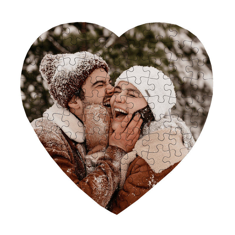 Fotopuzzle (Herzform)