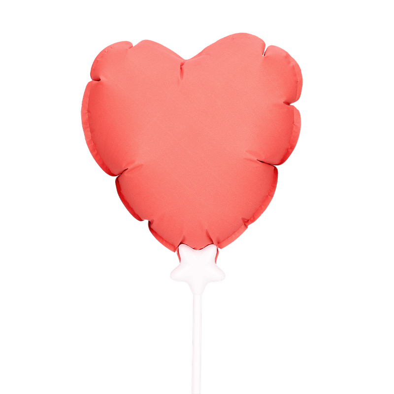 Mini-Luftballon Herz mit Kartenhalter