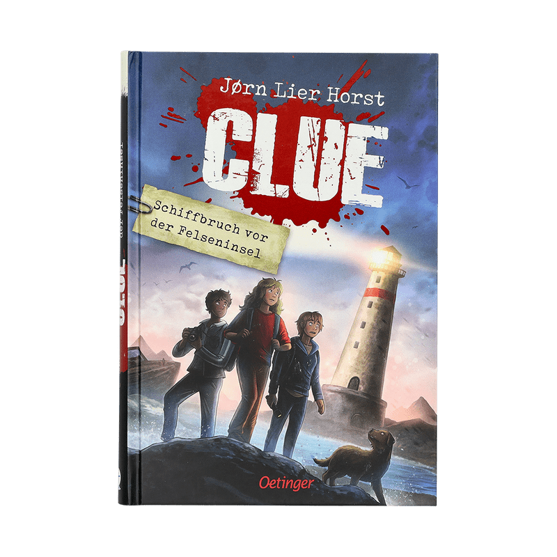 Buch ‘CLUE - Schiffbruch vor der Felsinsel’