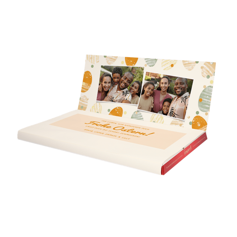 Personalisierte Merci Ostern 400g