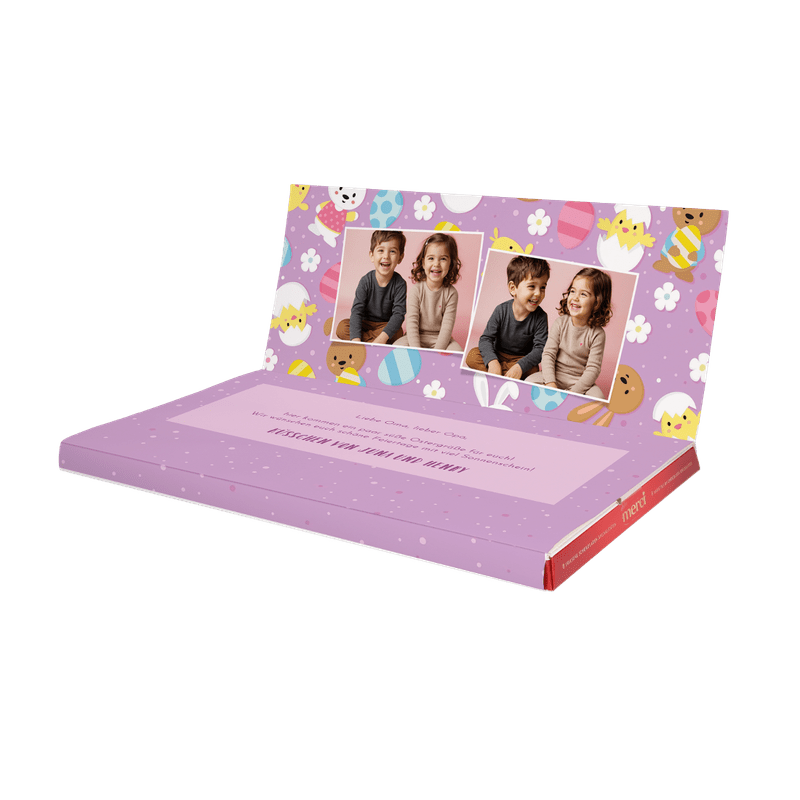 Personalisierte Merci Ostern 400g