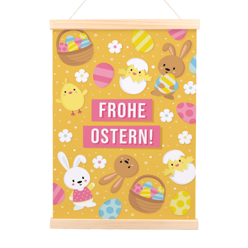 Personalisiertes Poster Ostern