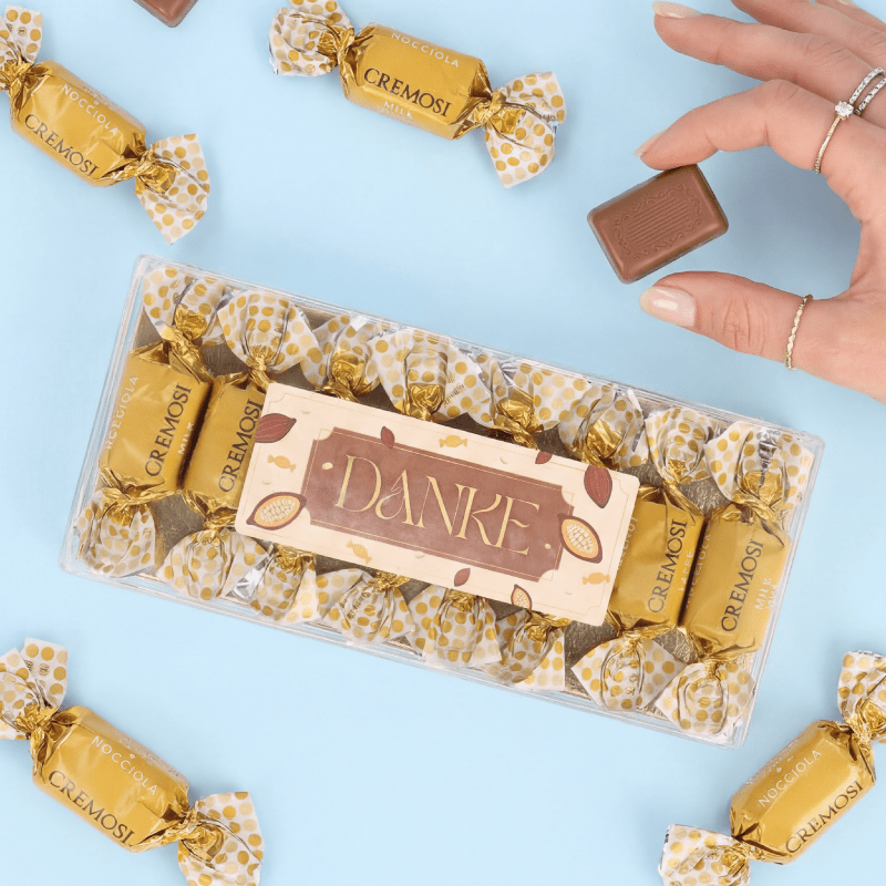 Schokoladenbonbons ‘Danke’