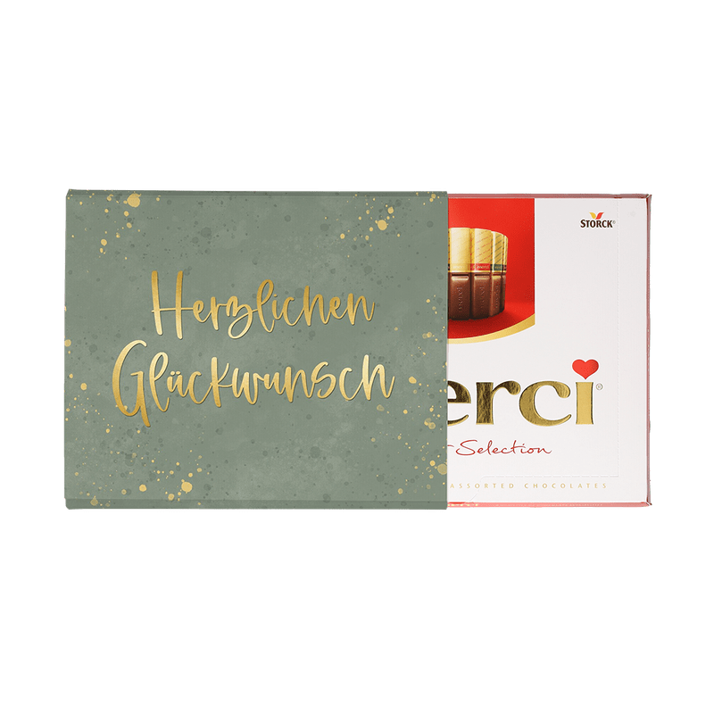 Personalisierte Merci Schokolade 250g