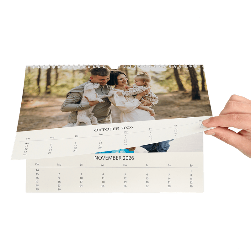 Fotokalender A4 Querformat