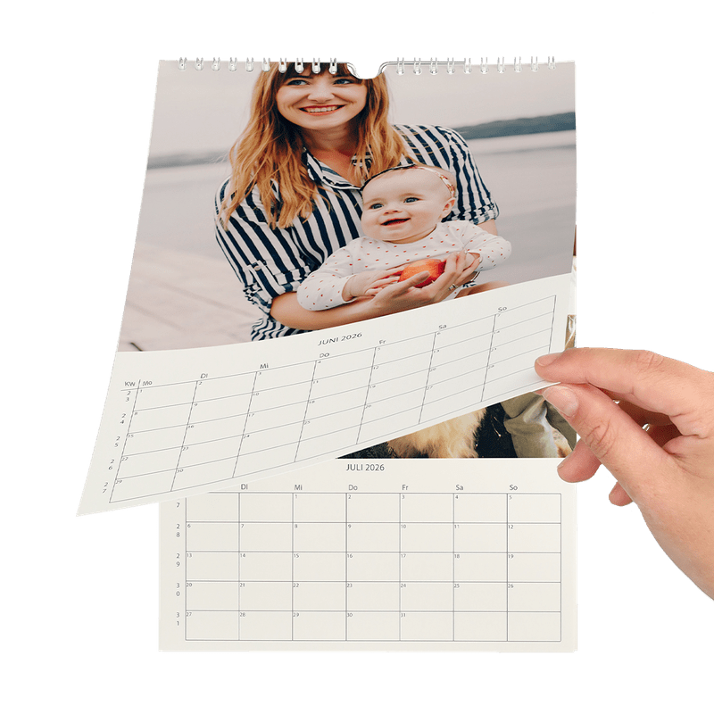 Fotokalender A4 Hochformat