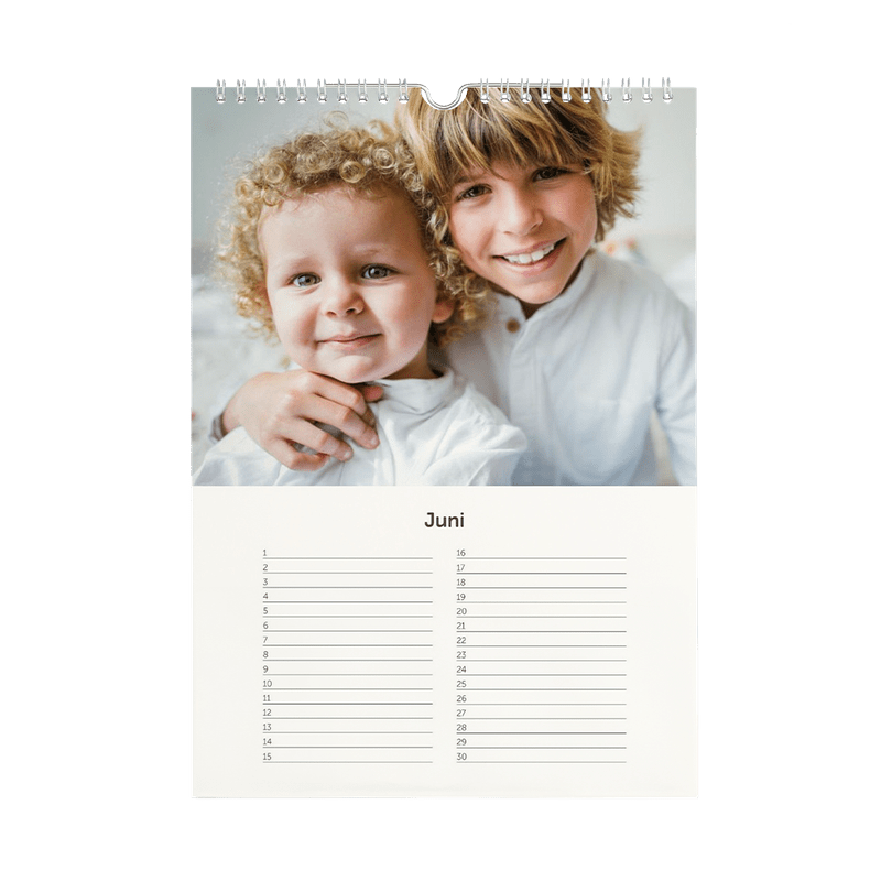 Geburtstagskalender A4 Hochformat