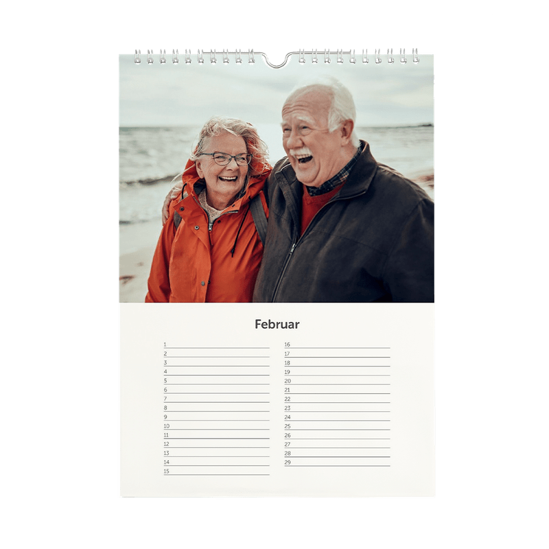 Geburtstagskalender A4 Hochformat
