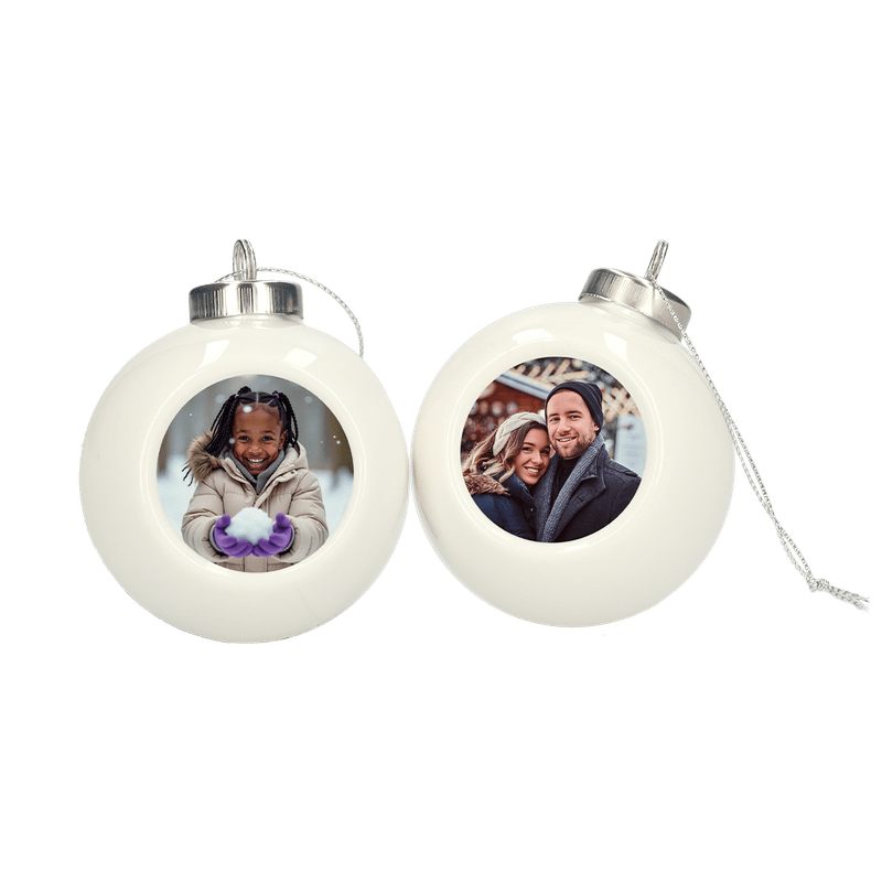 Personalisierte Weihnachtskugeln