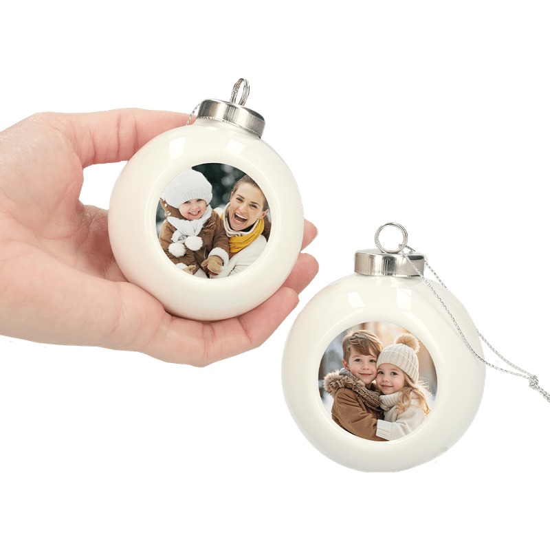 Personalisierte Weihnachtskugeln