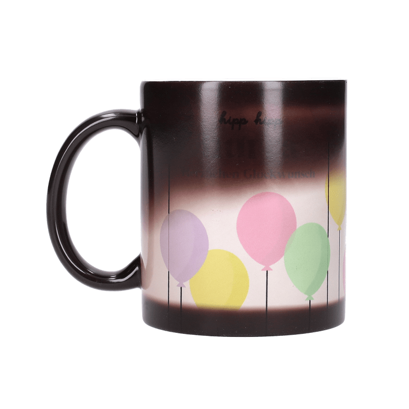 Magische Tasse mit Foto und Text
