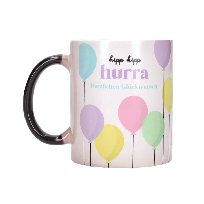 Magische Tasse mit Foto und Text
