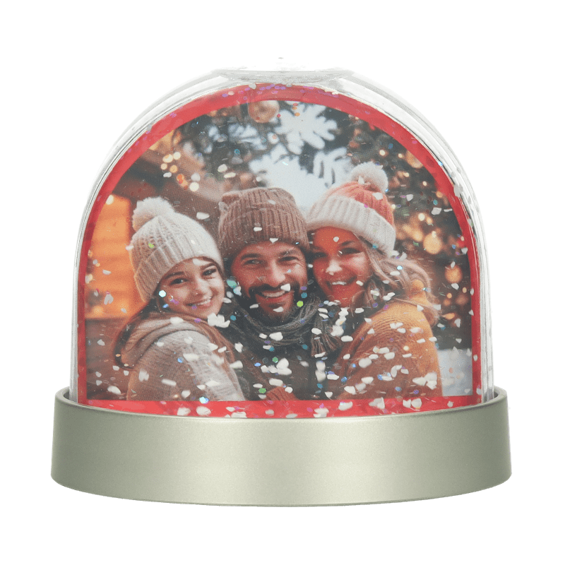 Schneekugel mit Foto