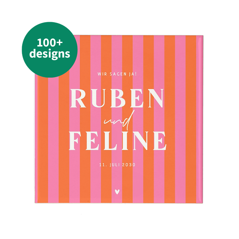 Fotofliese quadratisch