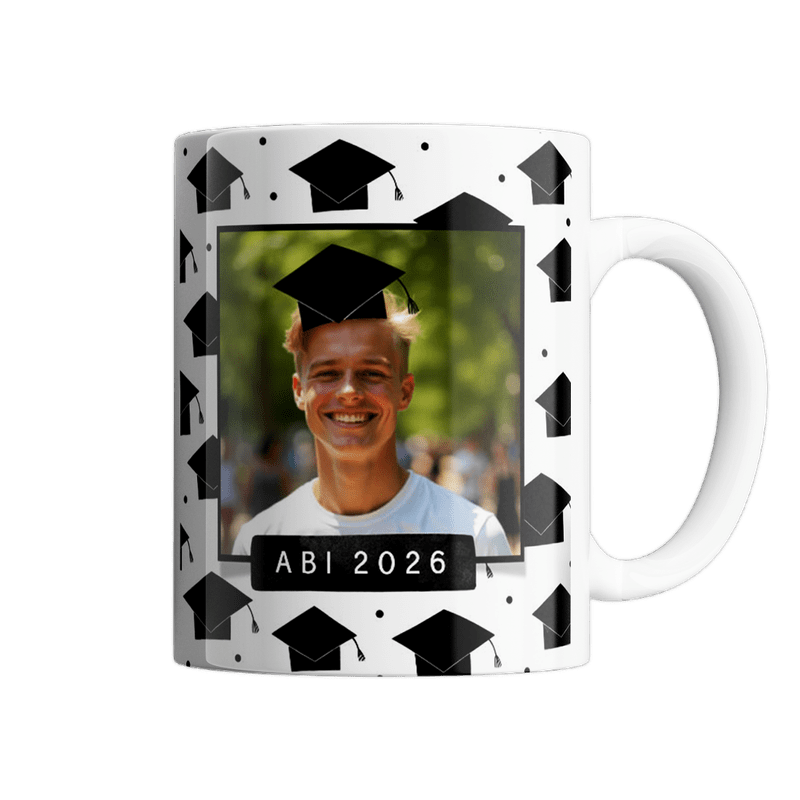 Personalisierte Tasse Abitur