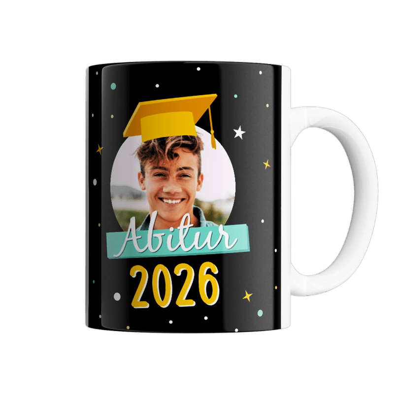 Personalisierte Tasse Abitur