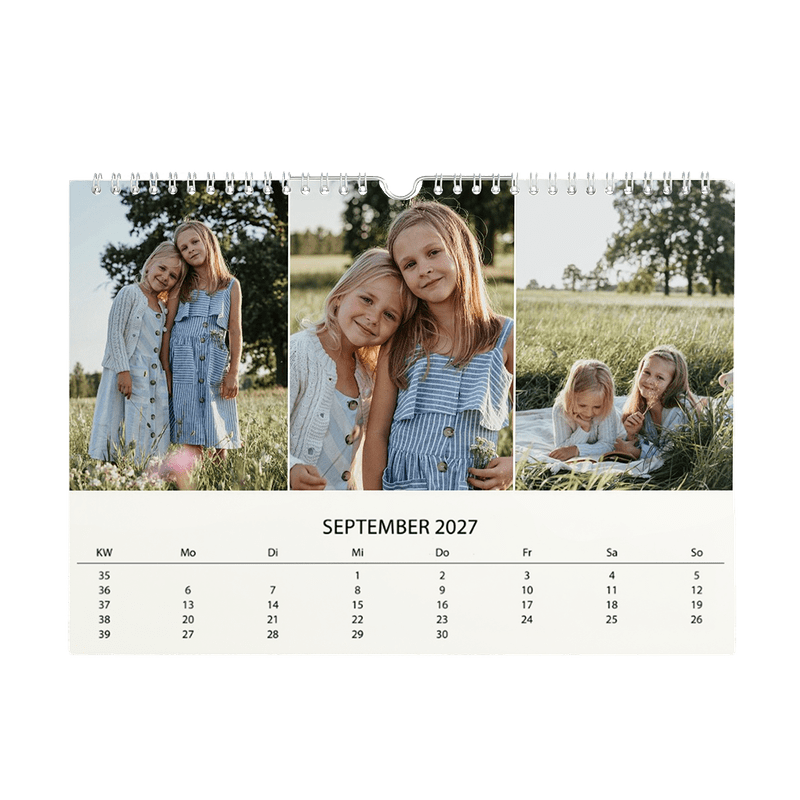 Fotokalender A4 Querformat