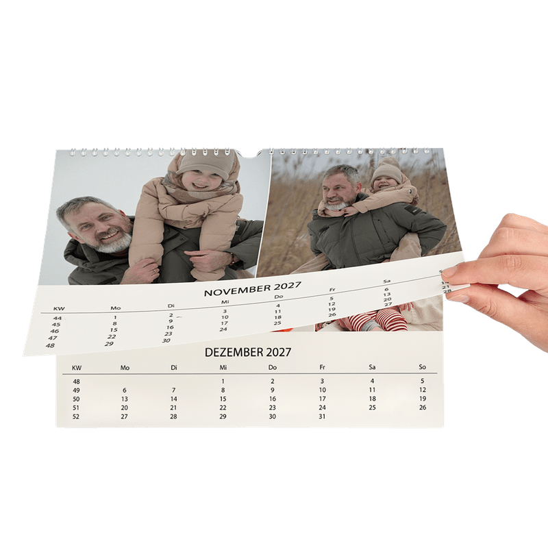 Fotokalender A4 Querformat