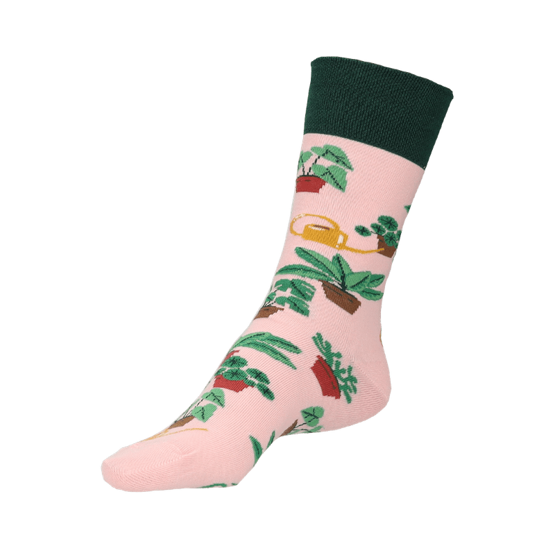 Damensocken Pflanzenmotiv (39-42)