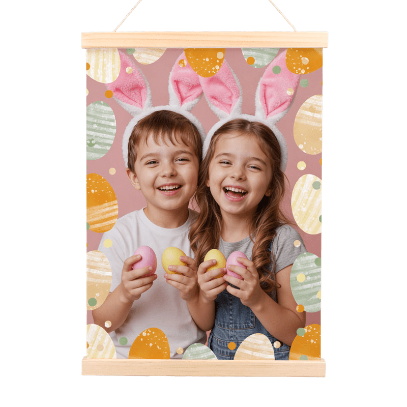 Personalisiertes Poster Ostern