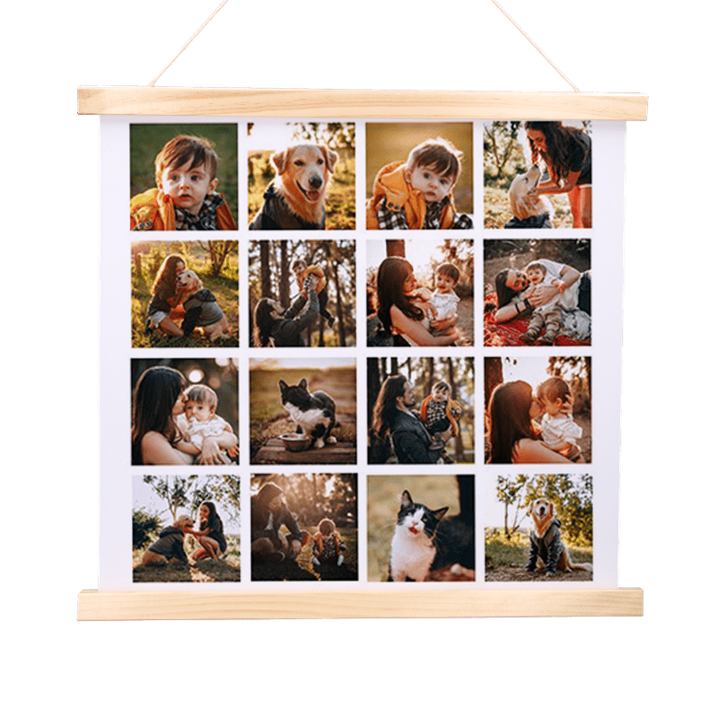 Personalisiertes Poster quadratisch