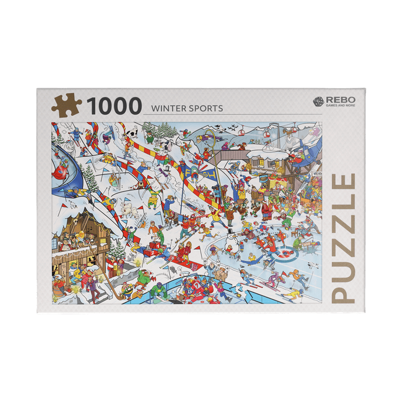 Wintersport Puzzle (1000 Teile)