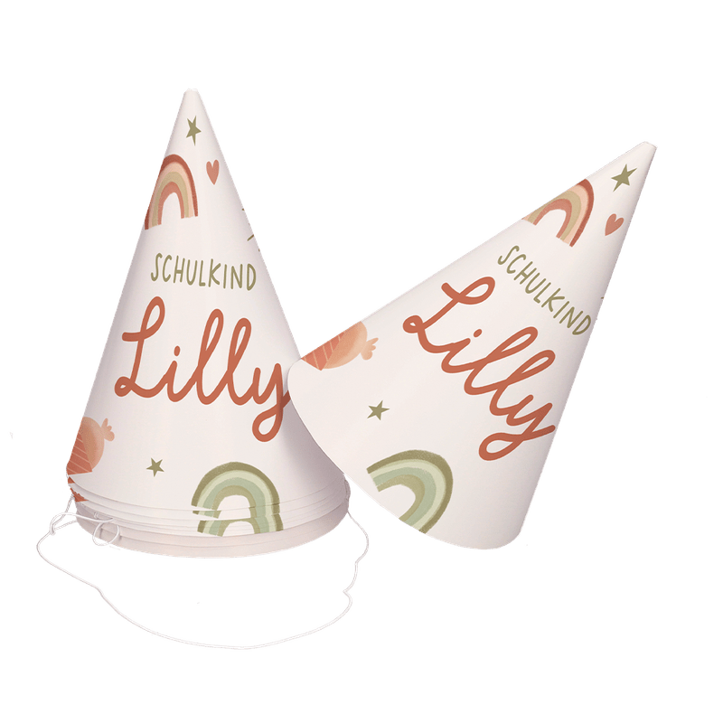 Partyhüte Einschulung (8 Stück)