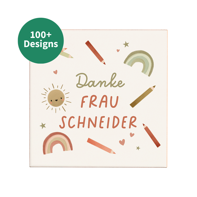 Fotofliese für Erzieher & Lehrer