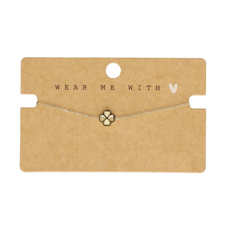 Kleeblatt Armband