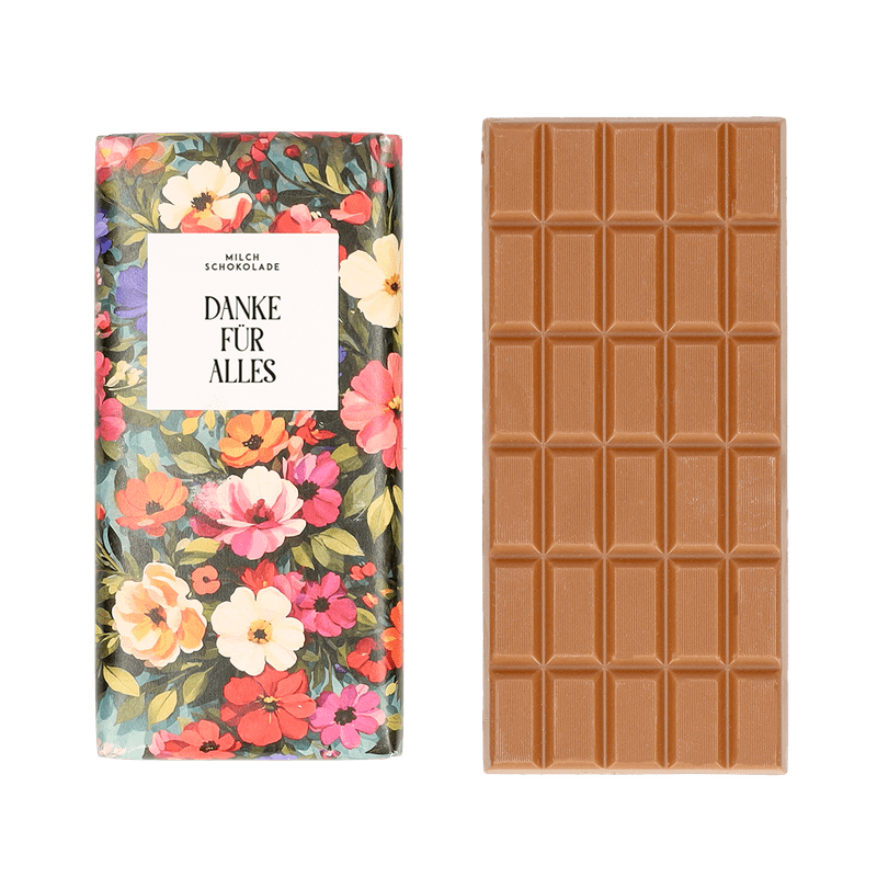 Muttertag Schokolade ‘Danke für alles’