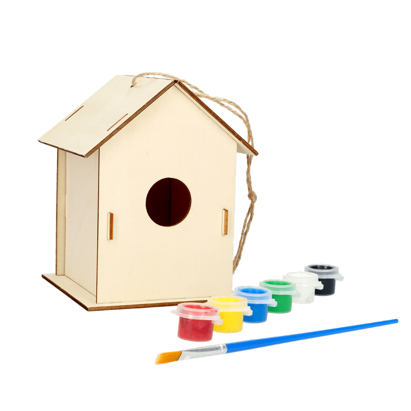 Vogelhaus zum Bemalen