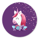 Einhorn lila