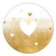 Herz aus Gold