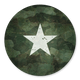 Stern Militarylook gruen